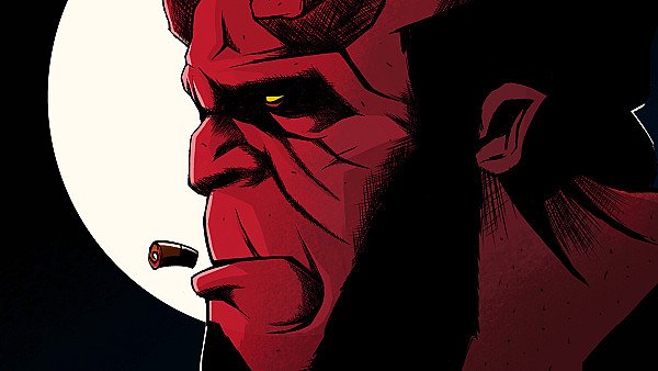 Hellboy Art 4k wallpaper