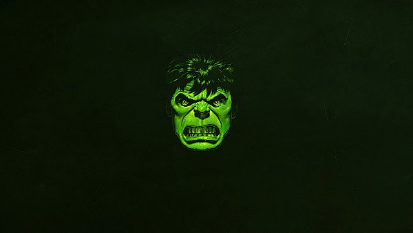 Hulk Green Minimal 4k - hdwallpaper4k