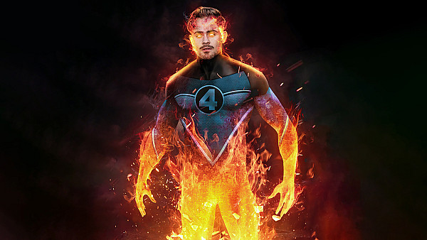 Human Torch 4k - hdwallpaper4k