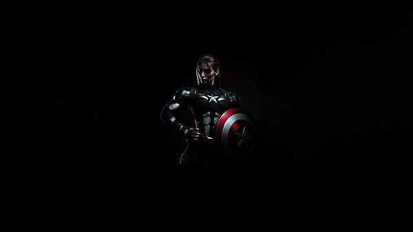 Incredible Lady Captain America - hdwallpaper4k