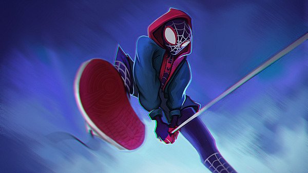 Into The Spiderverse Fanart - hdwallpaper4k