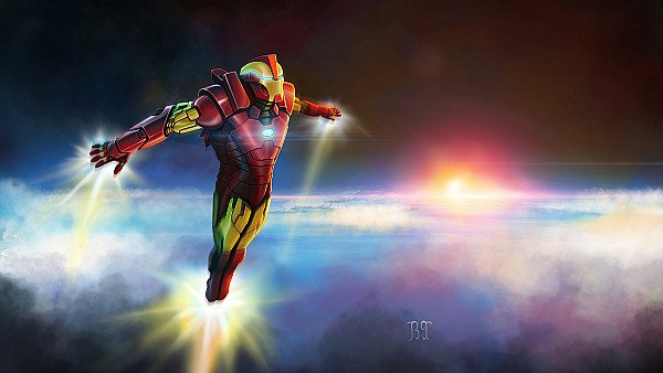 Iron Man Above Earth - hdwallpaper4k