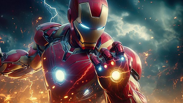 Iron Man And The Gauntlet - hdwallpaper4k