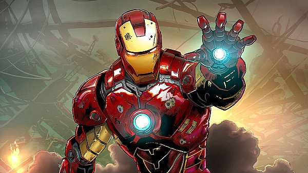 Iron Man Comicart 4k - hdwallpaper4k