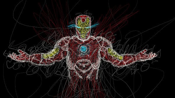 Iron Man Drawing Art - hdwallpaper4k