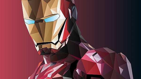 Iron Man Facets - hdwallpaper4k