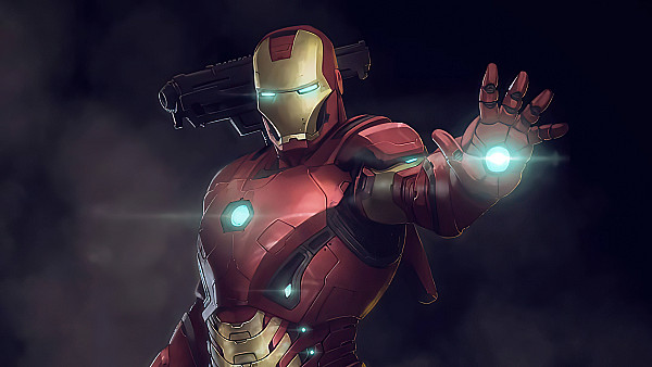 Iron Man Fire Blaster 4k - hdwallpaper4k