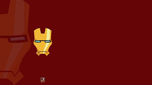 Iron Man Mask Minimalism - hdwallpaper4k