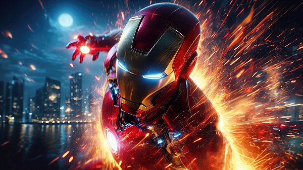 Iron Man Metallic Infinity - hdwallpaper4k