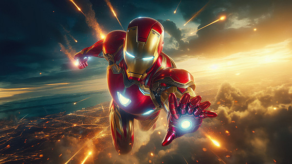 Iron Man Might Unleashed - hdwallpaper4k