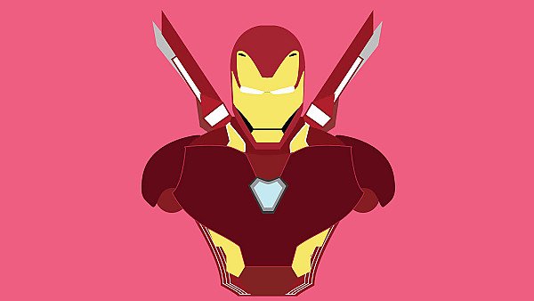 Iron Man Suit Minimalism - hdwallpaper4k