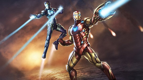 Iron Man X Iron Lady Heroic Rise - hdwallpaper4k