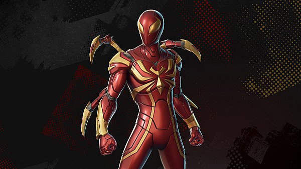 Iron Spiderman In Fortnite - hdwallpaper4k