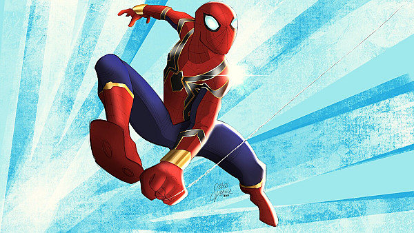 Iron Spiderman Suit - hdwallpaper4k