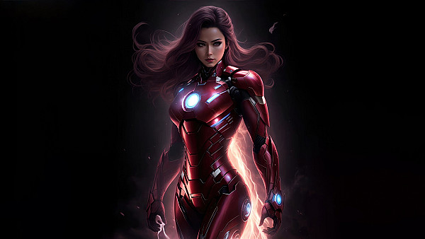 Iron Woman 8k - hdwallpaper4k