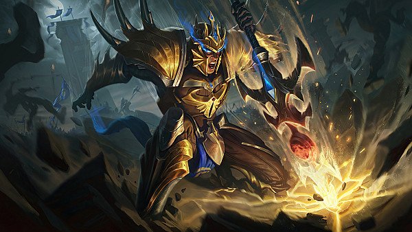 Jarvan IV League Of Legends Fan Splash Art Illustration - hdwallpaper4k