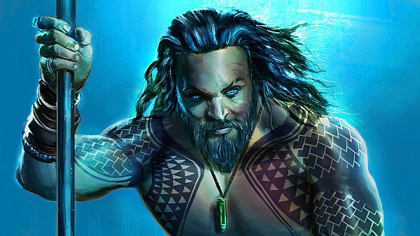 Jason Momoa Aquaman Art - hdwallpaper4k