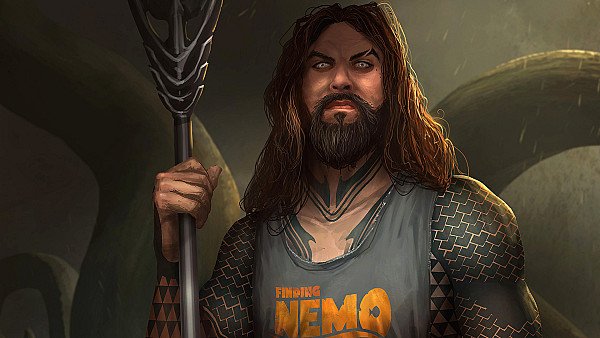 Jason Momoa Finding Nemo - hdwallpaper4k