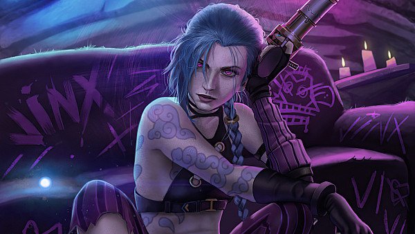 Jinx Arcane League Of Legends - hdwallpaper4k