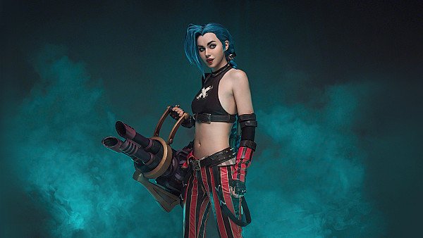 Jinx League Of Legends Shirogane Sama Cosplay 4k - hdwallpaper4k