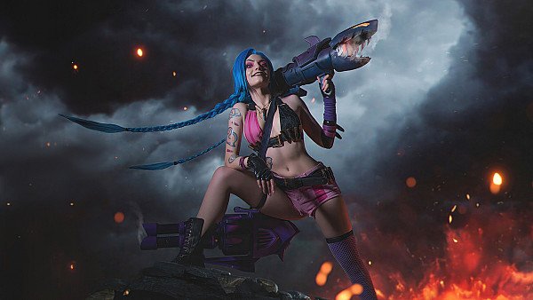 Jinx Leagueof Legends Cosplay - hdwallpaper4k