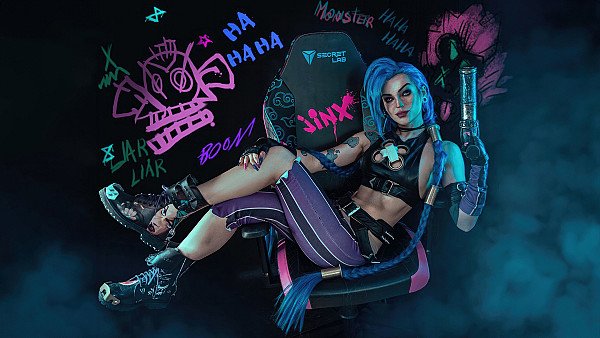 Jinx The Explosive Rebel - hdwallpaper4k