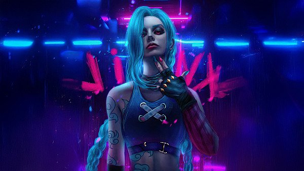 Jinx Unleashed - hdwallpaper4k