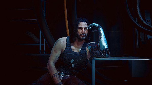 Johnny Silverhand In Cyberpunk 2077 - hdwallpaper4k