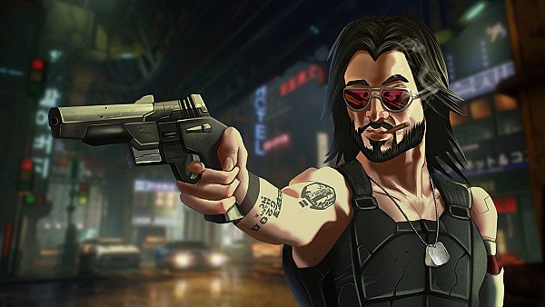 Johnny Silverhand X Keanu Reeves 4k - hdwallpaper4k