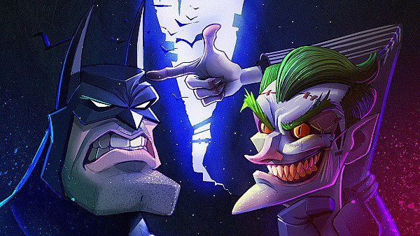 Joker And Batman Artwork - hdwallpaper4k