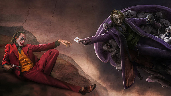 Joker And Heath Ledger 4k - hdwallpaper4k