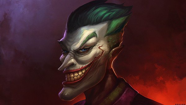 Joker Big Face 4k - hdwallpaper4k