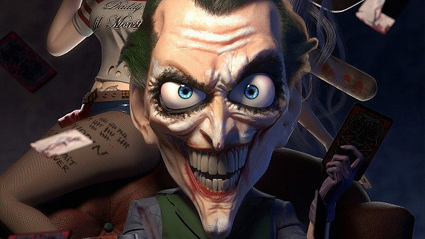 Joker Big Face - hdwallpaper4k