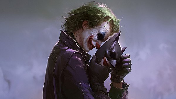 Joker Chaotic Canvas - hdwallpaper4k