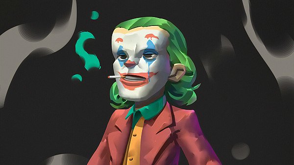 Joker Cigratte Smoking Art - hdwallpaper4k