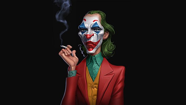 Joker Cigratte Smoking Time - hdwallpaper4k