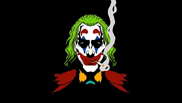 Joker Cigratte Smoking - hdwallpaper4k