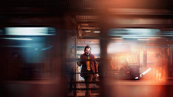 Joker Coming Out Of Train - hdwallpaper4k