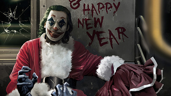 Joker Happy New Year - hdwallpaper4k