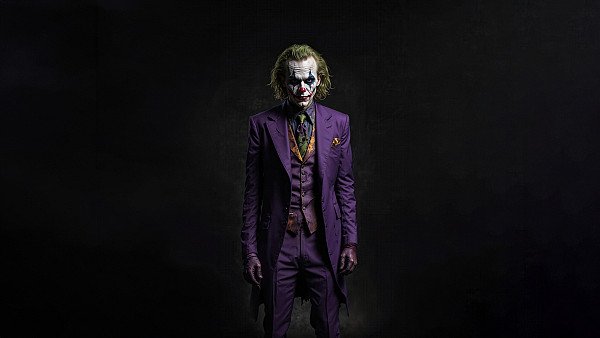 Joker In Purple Suit - hdwallpaper4k