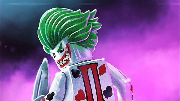 Joker Lego Smiling - hdwallpaper4k