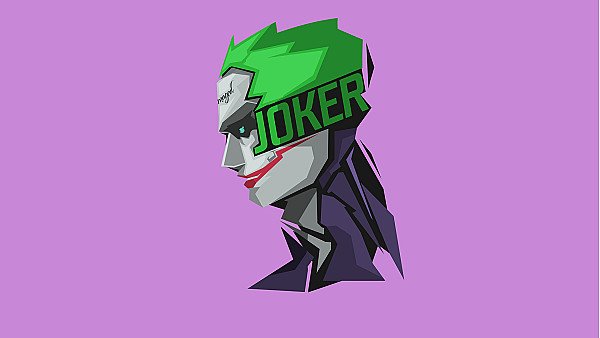 Joker Minimalism 8k - hdwallpaper4k