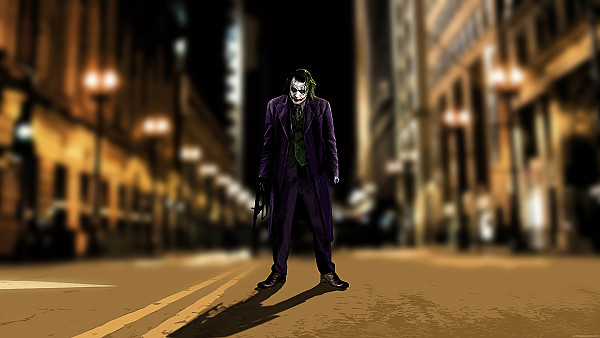 Joker On The Streets - hdwallpaper4k