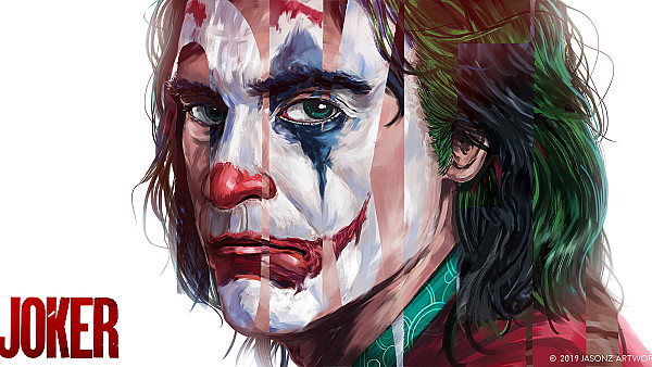 Joker Paint Splash Art 4k - hdwallpaper4k