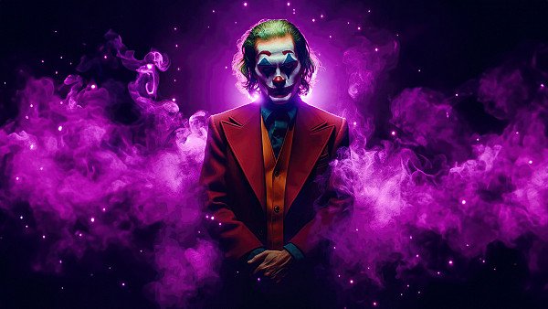 Joker Pink Background - hdwallpaper4k