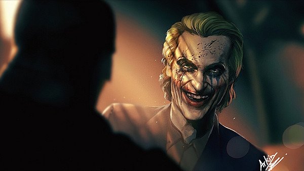 Joker Smile Hard - hdwallpaper4k