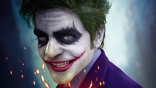 Joker Smiling 4k - hdwallpaper4k