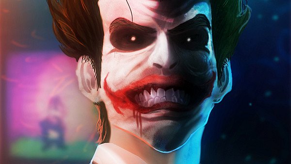 Joker Smiling Art HD - hdwallpaper4k