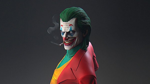 Joker Smoking 5k - hdwallpaper4k