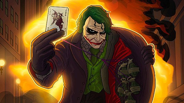 Joker The Dark Knight Art - hdwallpaper4k